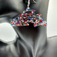 Firework Salmon Earrings